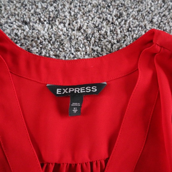 Red Express sleeveless blouse size XS - Picture 2 of 4